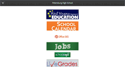 Desktop Screenshot of petersburghighschoolwv.org